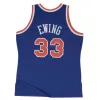 MITCHELL & NESS NEW YORK KNICKS PATRICK EWING Mens Swingman Jersey Royal L
