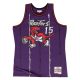 MITCHELL & NESS TORONTO RAPTORS VINCE CARTER 98-99' #15 SWINGMAN 2.0 JERSEY PURPLE