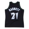 MITCHELL & NESS MINNESOTA TIMBERWOLVES KEVIN GARNETT 97-98 #21 NBA SWINGMAN 2.0 JERSEY BLACK
