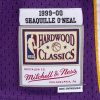 MITCHELL & NESS NBA SWINGMAN JERSEY LOS ANGELES LAKERS 99-00 SHAQUILLE O'NEAL PURPLE XXL