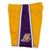 Mitchell & Ness Los Angeles Lakers 2009-10 Swingman Shorts YELLOW L