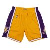 Mitchell & Ness Los Angeles Lakers 2009-10 Swingman Shorts YELLOW M
