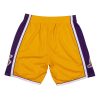 Mitchell & Ness Los Angeles Lakers 2009-10 Swingman Shorts YELLOW XL