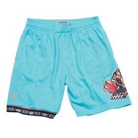   MITCHELL & NESS NBA VANCOUVER GRIZZLIES ROAD SWINGMAN SHORTS 96-97 TEAL