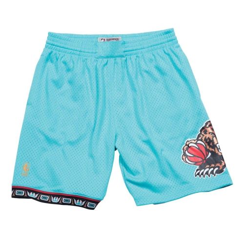 MITCHELL & NESS NBA VANCOUVER GRIZZLIES ROAD SWINGMAN SHORTS 96-97 TEAL L