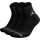 Jordan Jumpman High-Intensity Quarter Sock (3 Pair)  BLACK/BLACK/BLACK
