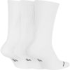 Jordan Jumpman Crew Socks (3 Pack) WHITE/WHITE/WHITE/BLACK