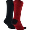 Jordan Elephant Crew Socks (2 Pair) GYM RED/BLACK