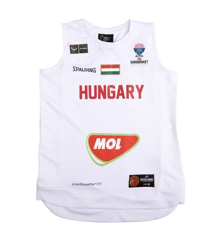 Hunbasket Spalding Hivatalos Mez Gyerek Fehér