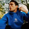 Mitchell & Ness NBA Core New York Knicks Essentials Fleece Hoodie Royal