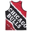 MITCHELL & NESS NBA CHICAGO BULLS JUMBOTRON 2.0 SUBLIMATED TANK BLACK / RED