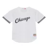 Mitchell & Ness NBA Chicago Bulls Monochrome Mesh BP Top White