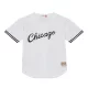 Mitchell & Ness NBA Chicago Bulls Monochrome Mesh BP Top White L