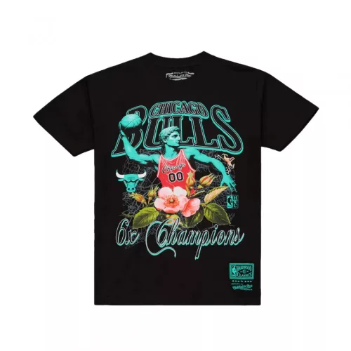 Mitchell & Ness NBA Chicago Bulls In The City Tee Black 3XL