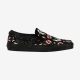 VANS CLASSIC SLIP ON (GLOW FRIGHTS) BLACK/BLACK