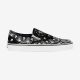 VANS CLASSIC SLIP ON (BANDANA) BLACK/TRUEWHITE