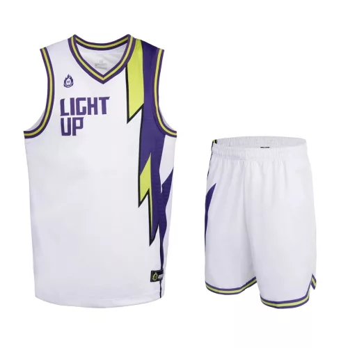 361° Light Up Basketball Suit Bright White 3XL