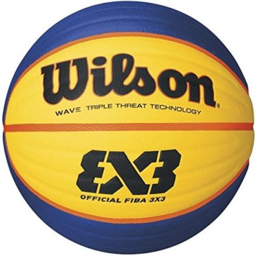 Wilson Official Fiba Game Basketball 3 X 3 Yellow-Blue
