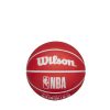 WILSON NBA DRIBBLER ATLANTA HAWKS BASKETBALL RED