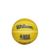 WILSON NBA DRIBBLER GOLDEN STATE WARRIORS BASKETBALL YELLOW/BLUE