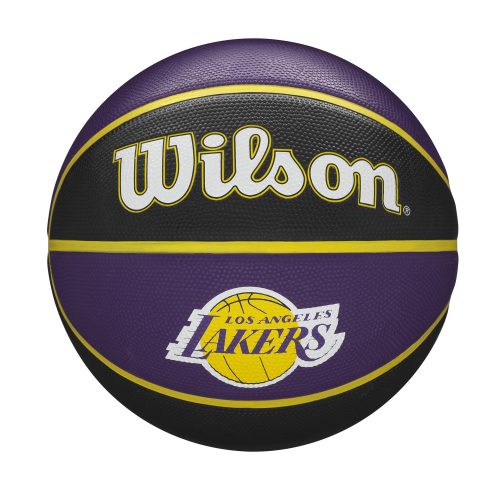 WILSON NBA TEAM TRIBUTE LOS ANGELES LAKERS BASKETBALL 7 PURPLE/BLACK