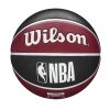 WILSON NBA TEAM TRIBUTE MIAMI HEAT BASKETBALL 7 MAROON/BLACK
