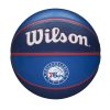 WILSON NBA TEAM TRIBUTE PHILADELPHIA 76ERS BASKETBALL 7 BLUE
