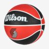 WILSON NBA TEAM TRIBUTE BSKT PORTLAND TRAILBLAZERS RED