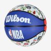 WILSON NBA ALL TEAM BASKETBALL 7 RED/WHITE/BLUE