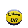 Wilson FIBA 3X3 Mini Rubber Basketball Blue/Orange