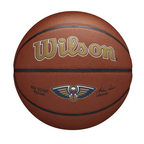 WILSON NBA TEAM COMPOSITE NEW ORLEANS PELICANS BASKETBALL 7 BROWN