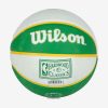 WILSON NBA TEAM RETRO MINI SEATTLE SUPERSONICS BASKETBALL 3 GREEN/WHITE