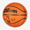 WILSON NBA AUTHENTIC SERIES OUTDOOR BSKT BROWN