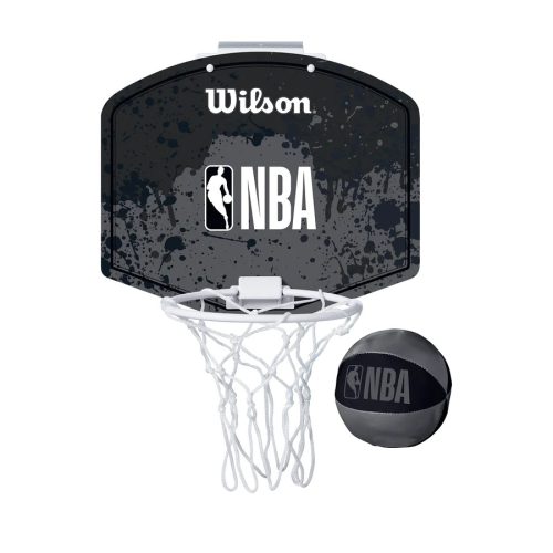 WILSON NBA TEAM MINI HOOP WILSON NBA BLGY BLACK/GREY