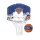 WILSON NBA TEAM MINI HOOP NEW YORK KNICKS  BLUE