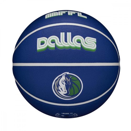 WILSON NBA TEAM CITY COLLECTOR BSKT DALLAS MAVERICKS BLUE