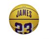 Wilson NBA Player Icon Mini Basketball LeBron New Yellow