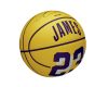 Wilson NBA Player Icon Mini Basketball LeBron New Yellow
