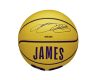 Wilson NBA Player Icon Mini Basketball LeBron New Yellow