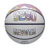 Wilson 2024 NBA Team City Collector Denver Nuggets White 7