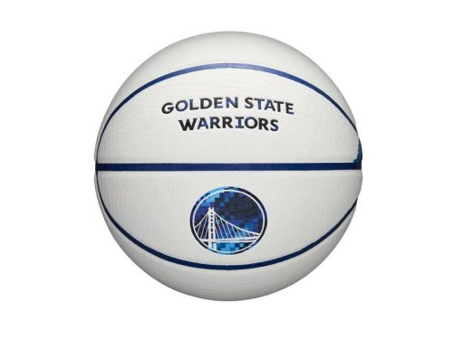 Wilson NBA Team Pixel Golden State Warriors BSKT White