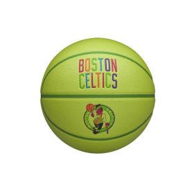 Wilson NBA Team Neon Boston Celtics BSKT Green