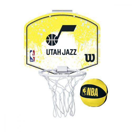 WILSON NBA TEAM MINI HOOP UTAH JAZZ Yellow/Black one