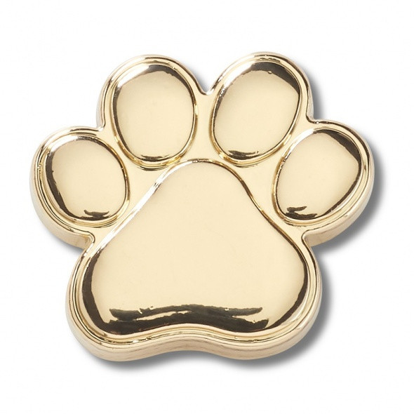 Crocs Arany kutya mancs Jibbitz