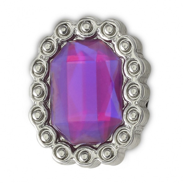 Crocs Lila drágakő Jibbitz