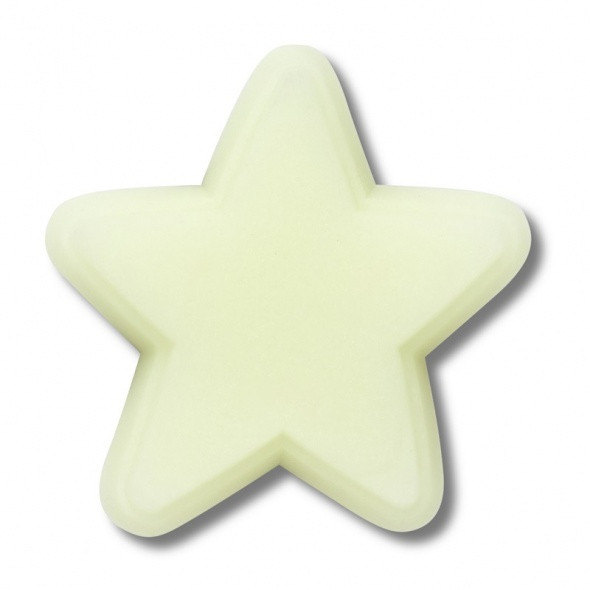 Crocs Sötétben világító csillag Jibbitz