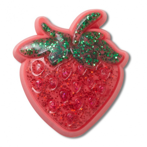 Crocs Csillogó eper Jibbitz