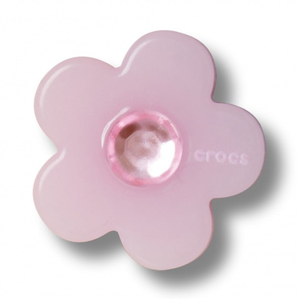 Crocs Pink virág Jibbitz