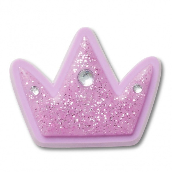 Crocs Csillámló korona Jibbitz