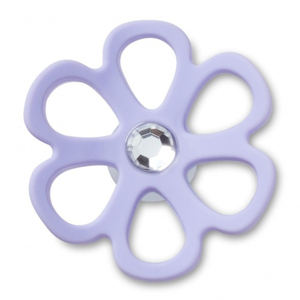 Crocs Pasztell lila virág Jibbitz